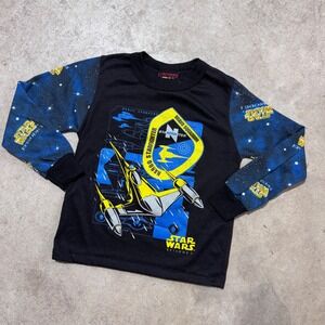 Vintage 90s Star Wars Episode 1 Naboo Starfighter Wormser Graphic Tee Kids S 6-7